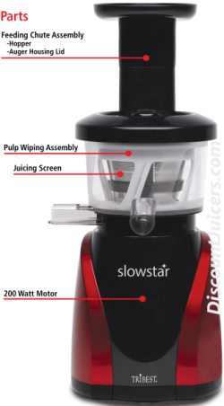 Slowstar Juicer Parts sw2000